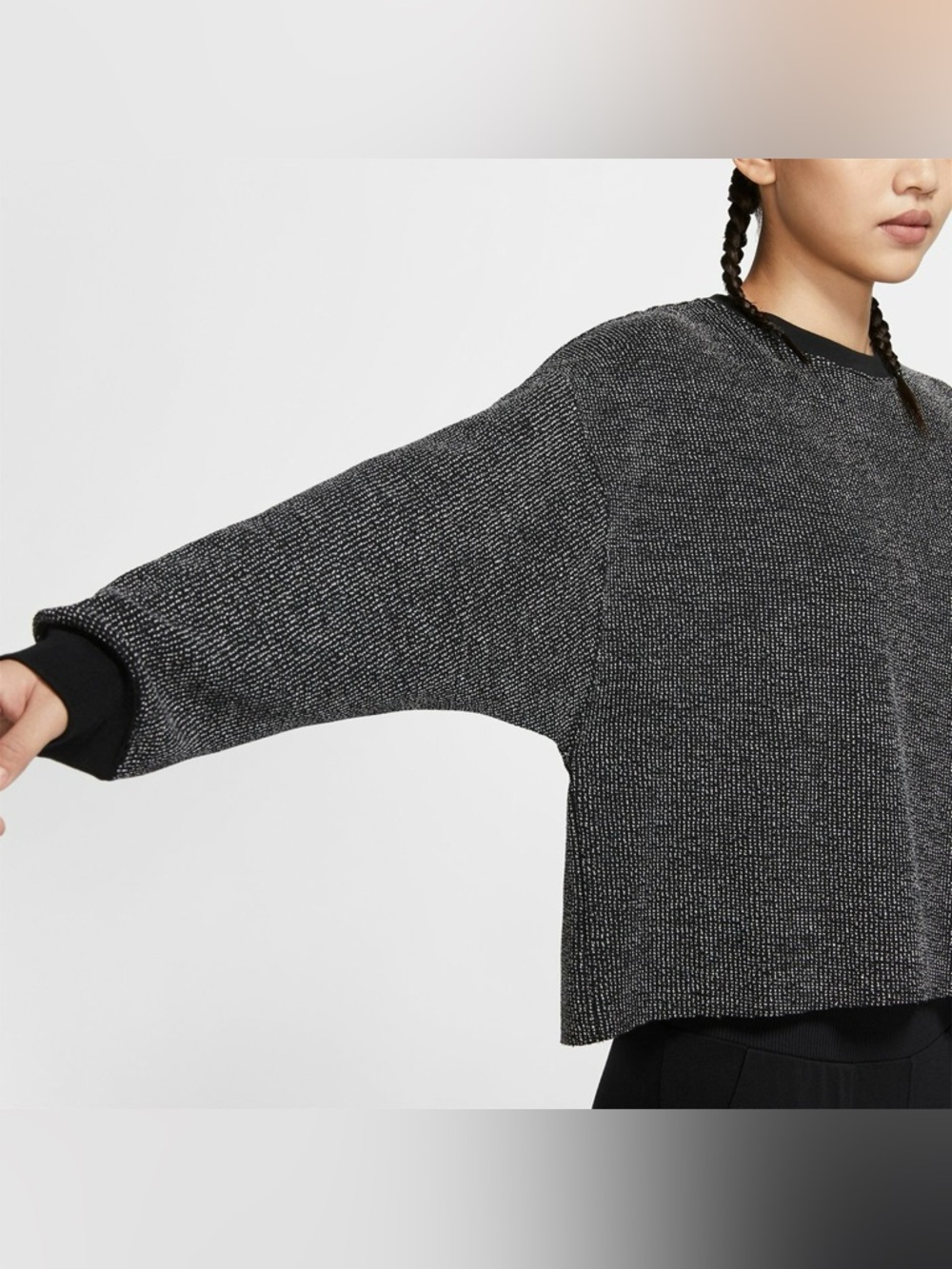 Nike yoga Luxe Cotton Jersey pullover